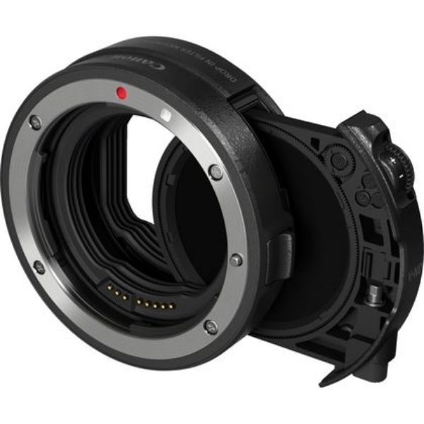 Immagine di Canon  EF-EOS R con filtro Drop-In ND Variabile