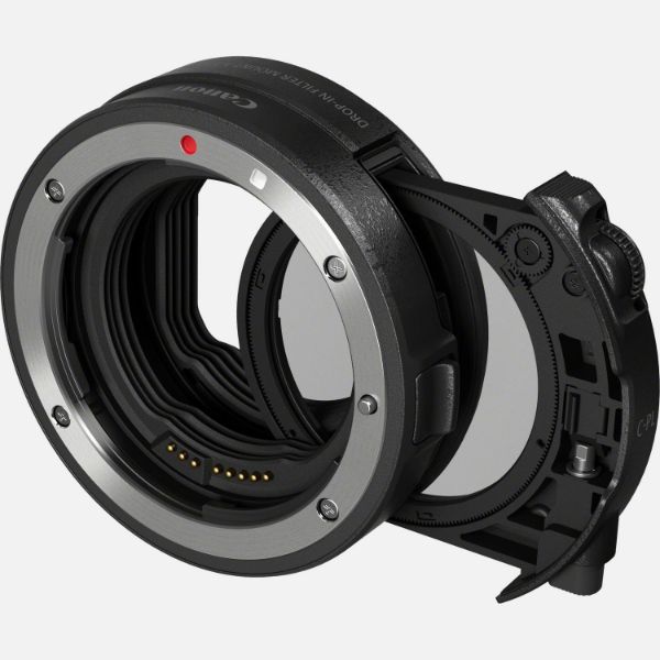 Immagine di Canon EF-EOS R con filtro Drop-In Polarizzatore Circolare