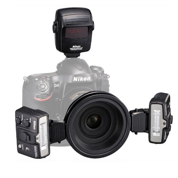 Immagine di Nikon R1C1 KIT Flash Macro con due SB-R200 e SU-800 + Accessori