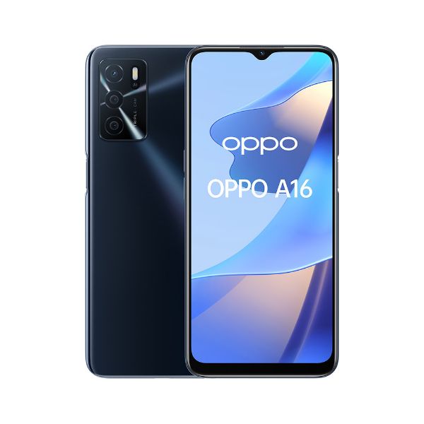 Picture of OPPO A16S 64GB 4GB RAM DUAL SIM DYNAMIC BLUE APP                