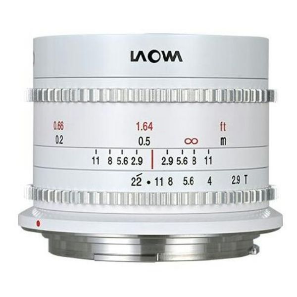 Picture of Laowa Venus Optics obiettivo 9mm t/2.9 Zero-D L-Mount Cine Bianco