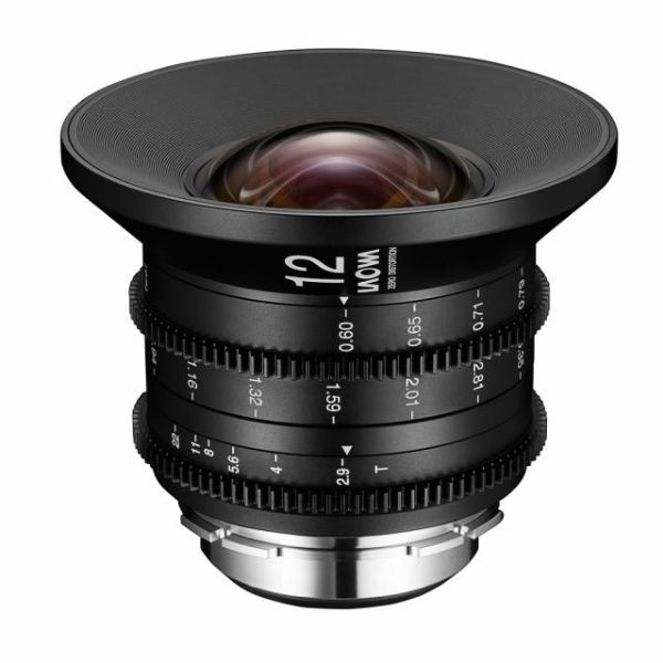 Immagine di Laowa Venus Optics obiettivo 12mm t/2.9 Zero-D per Canon RF Cine Scala Feet